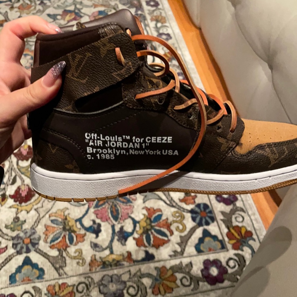 I am selling air Jordan 1 collab with Louis Vuitton